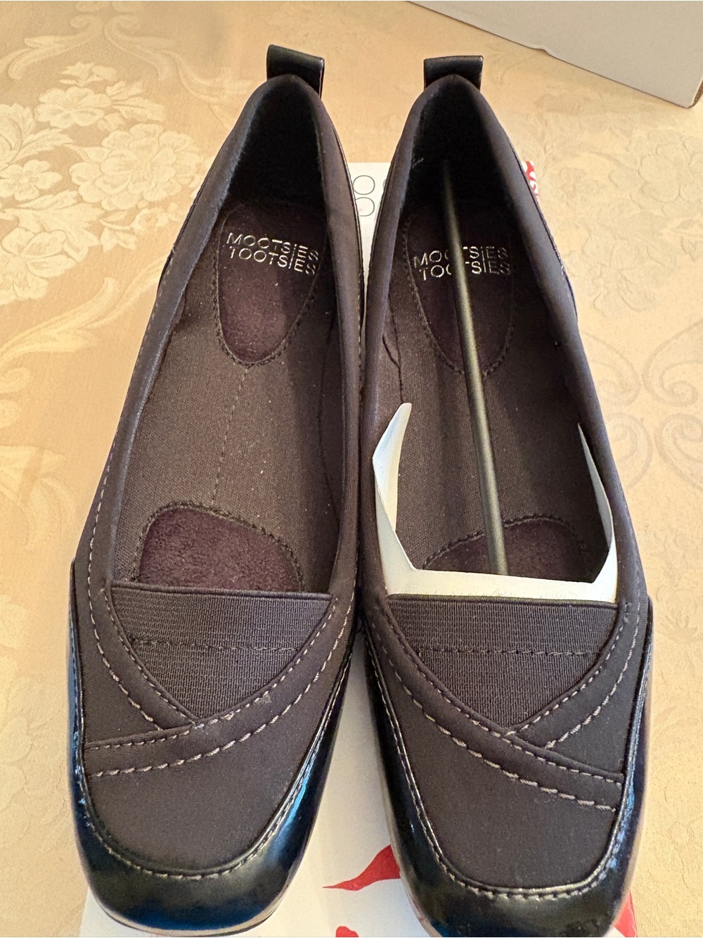 Mootsies Tootsies Black Slip-On Loafers